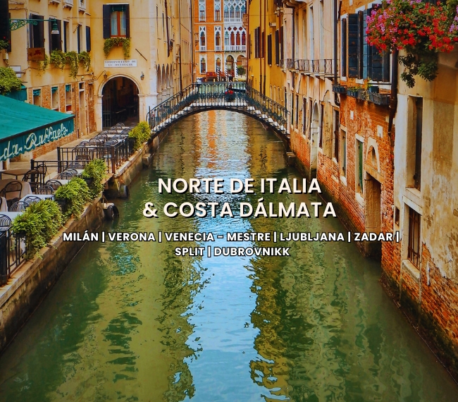  ITALIA DEL NORTE & COSTA D�LMATA - 29 de Mayo - Salida grupal acompa�ada