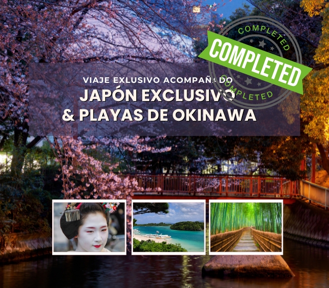 JAP�N EXCLUSIVO & PLAYAS DE OKINAWA - Salida acompa�ada - 23 de Marzo 2026 - Temporada de Cerezos