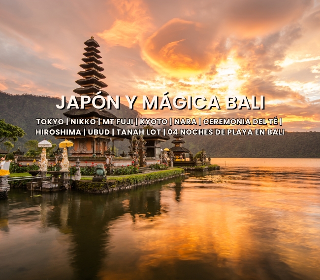 GRAN JAP�N & M�GICA ISLA DE BALI - Salida de 15 Mayo  - 20 d�as / 17 noches