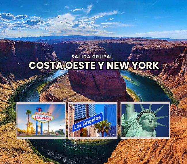 COSTA OESTE Y NEW YORK - 24 de Abril 2026 - Salida Grupal