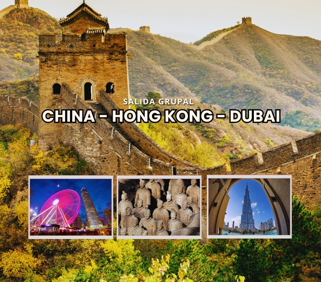 CHINA MILENARIA, HONG KONG Y DUBAI - 14 Septiembre 2026